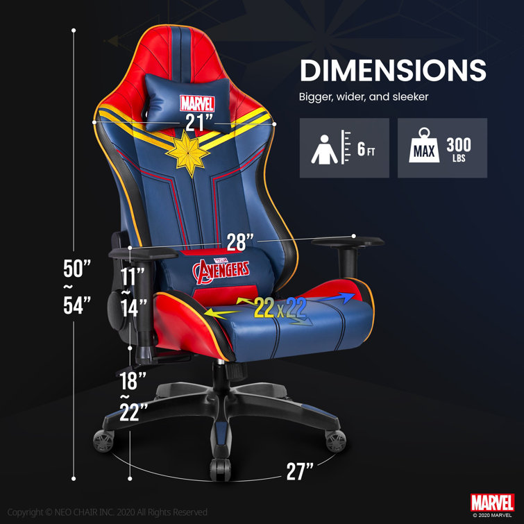 Captain marvel office online chair